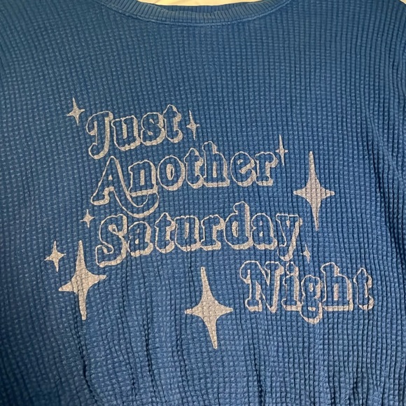 Offline Aerie Blue Baggy T-Shirt - Picture 4 of 6